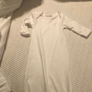 EUC The Beaufort bonnet company white infant gown